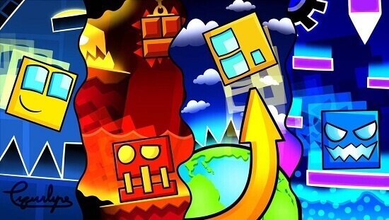 لقطات شاشة من Geometry Dash