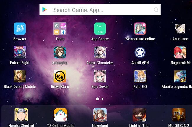 ألعاب البحث عن الصفحة noxplayed