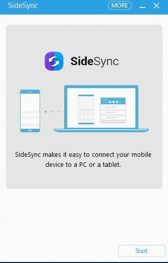 Samsung SideSync دليل