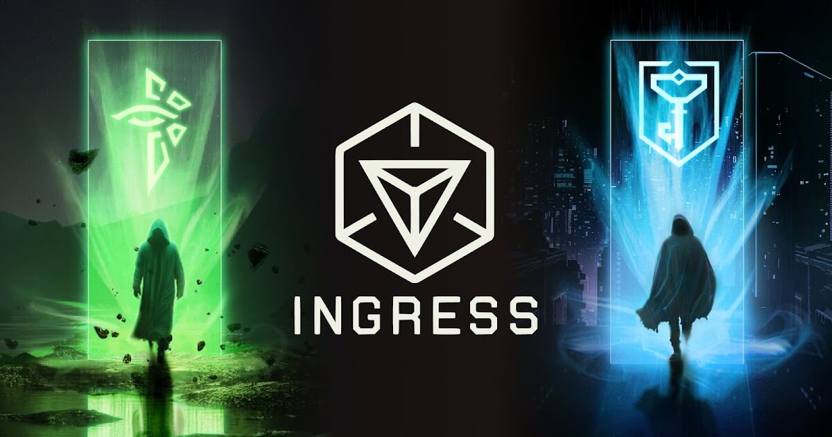 Ingress لعبة الواقع المعزز