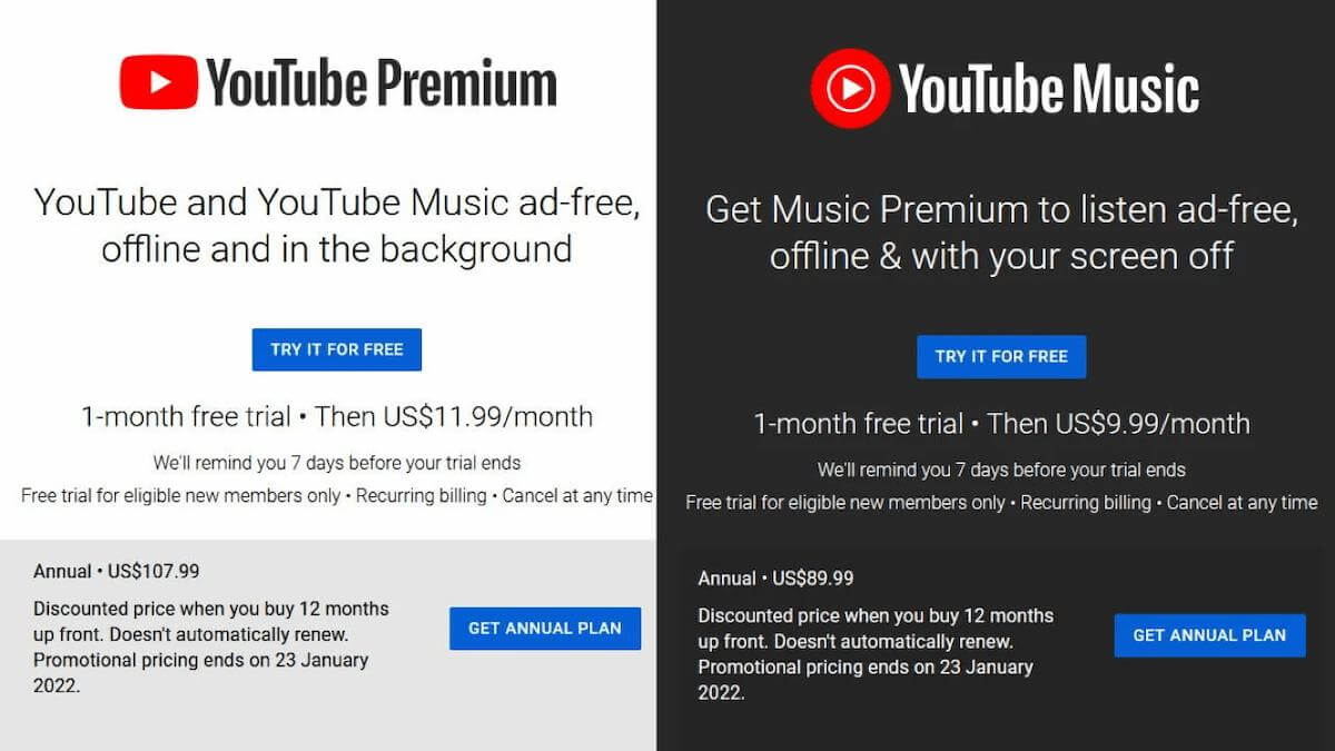 تنزيل الاغاني من YouTube Premium إلى الكمبيوتر