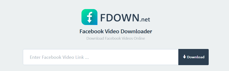 Fdown برنامج تحميل فيديو من فيس بوك للكمبيوتر