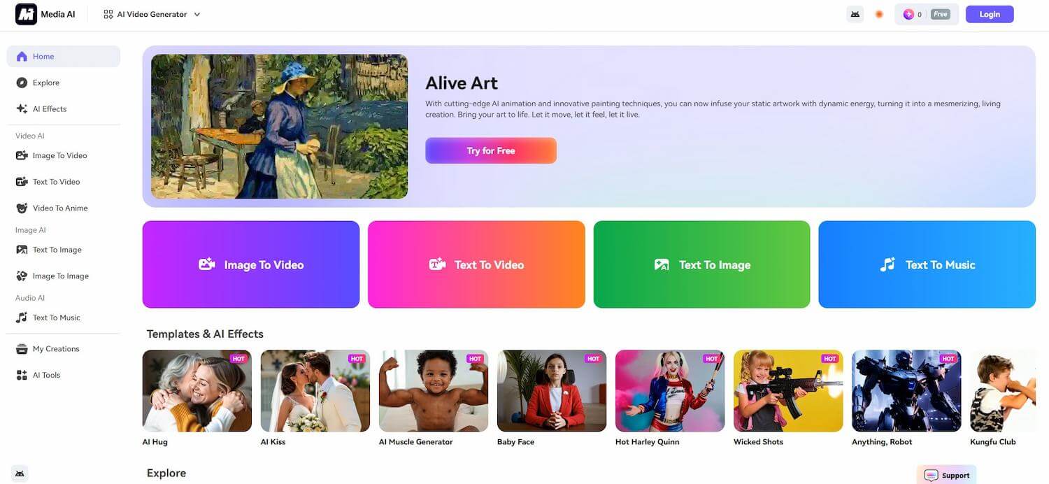 Media.io محول يوتيوب إلى WAV