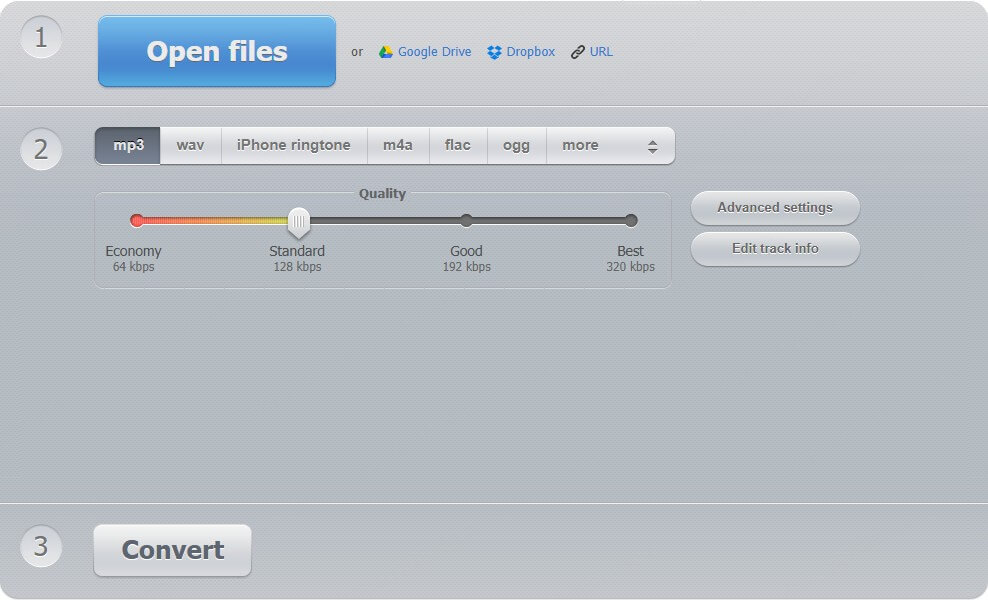 تحويل ملفات MP4 إلى MP3 عبر الإنترنت باستخدام Online Audio Converter