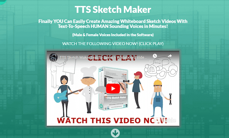 أداة الدبلجة بالذكاء الاصطناعي TTS Sketch Maker