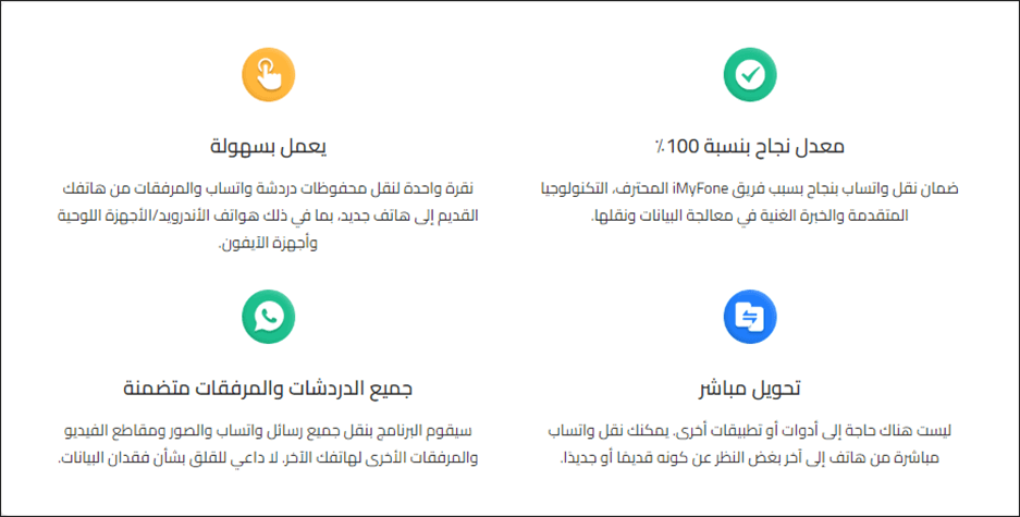 iTransor for WhatsApp التوافق
