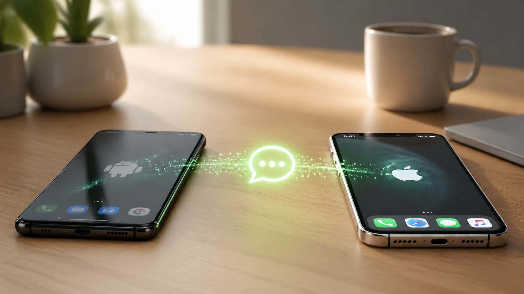 كيفية نقل البيانات عبر الأنظمة (من أندرويد)؟