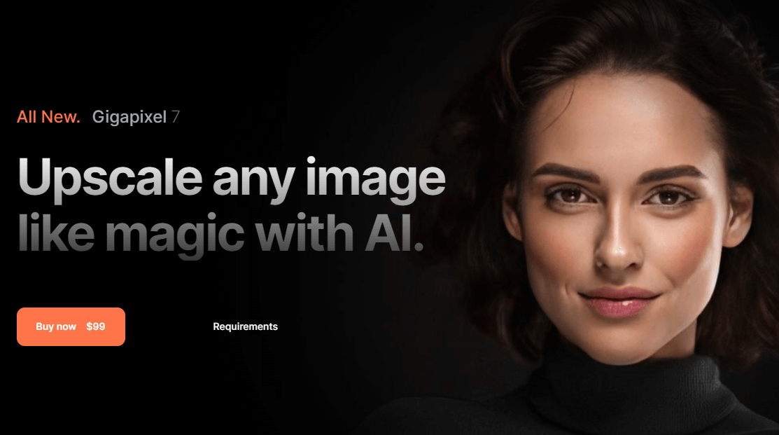 برنامج تحسين الصور بالذكاء الاصطناعي Gigapixel AI