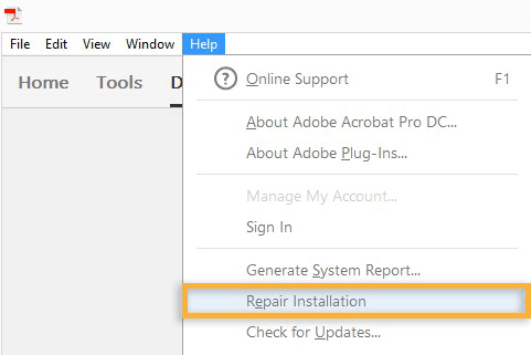 اصلاح ملف pdf برنامج Adobe Acrobat Reader