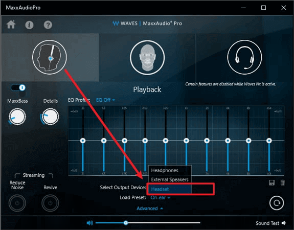 maxxaudio headset