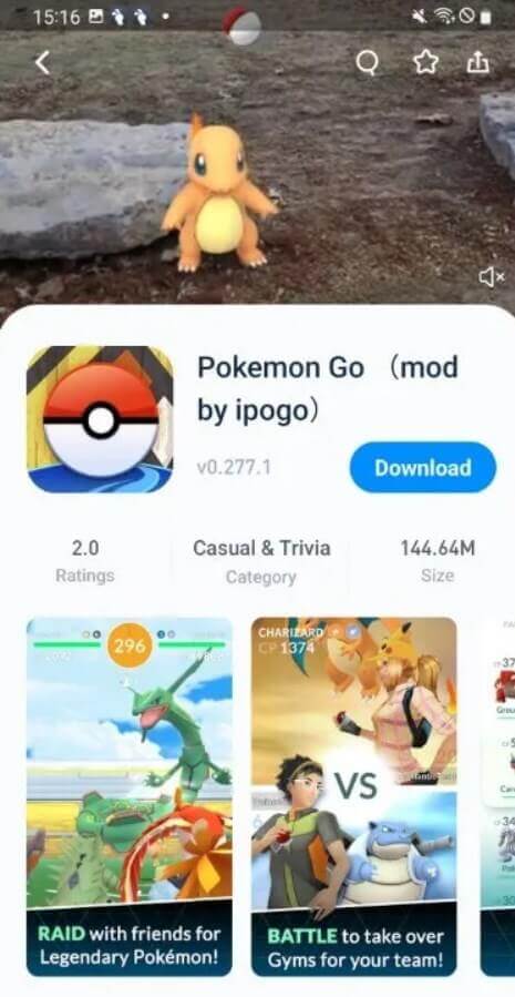 pokemon go üçün tutuapp yüklə android