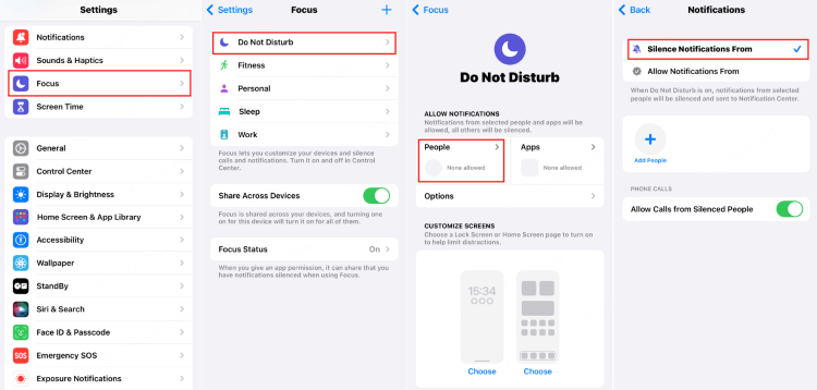 iphone-da narahat etməyin yoxlayın