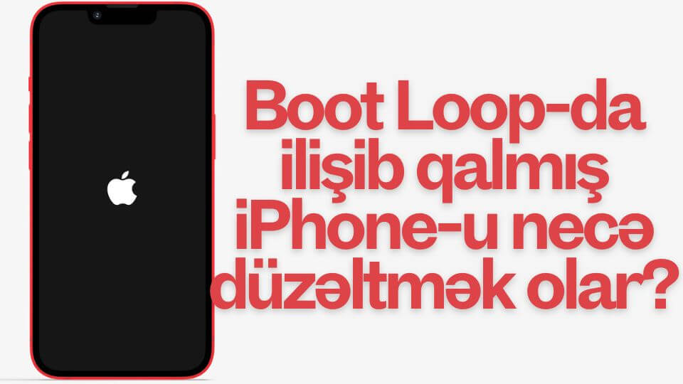 açılış döngəsində ilişib qalmış iphone-u düzəldin