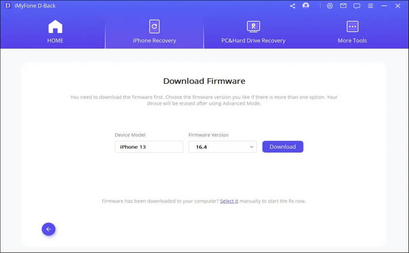 Firmware yükləyin