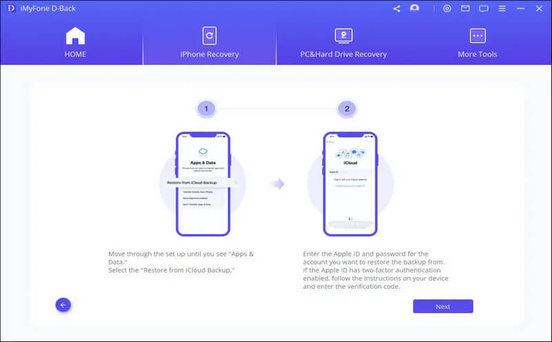 İCloud ehtiyat nüsxəsindən iPhone-a bərpa etmək üçün təlimatlar