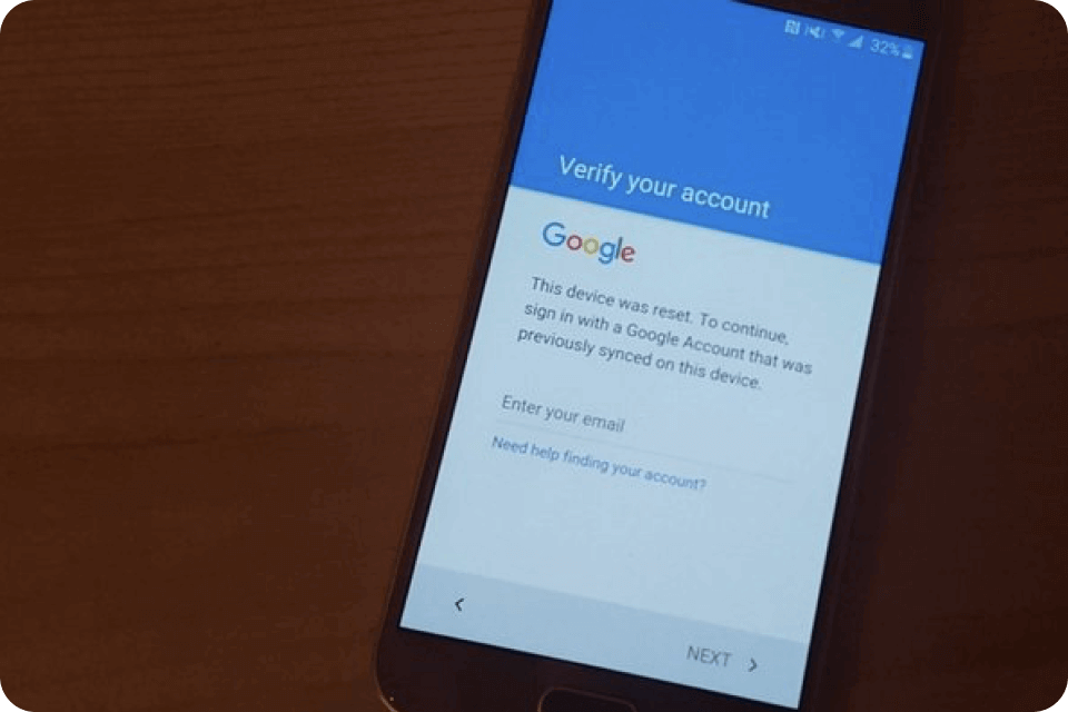 FRP Lock/Google Hesabını silin