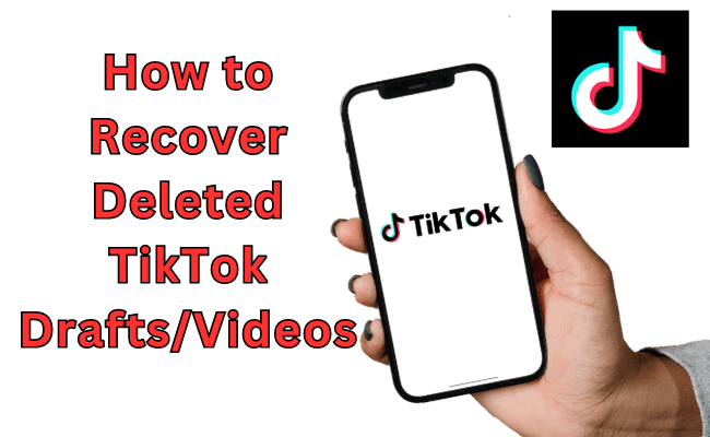 как да възстановя изтритите чернови в TikTok