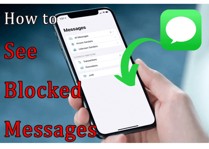 Как да видя блокираните съобщения на iPhone
