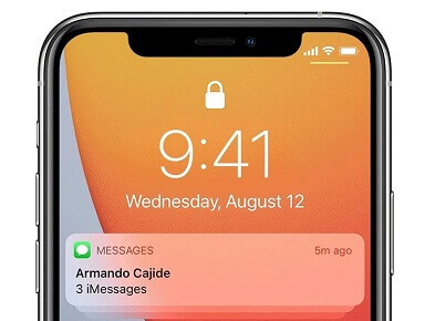 известие за iphone