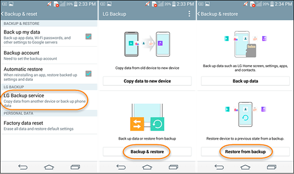 imyfone dback connect the device