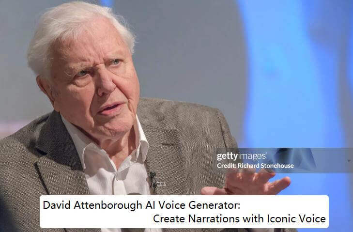 Генерирайте свой собствен AI глас на David Attenborough с помощта на Voice Generator