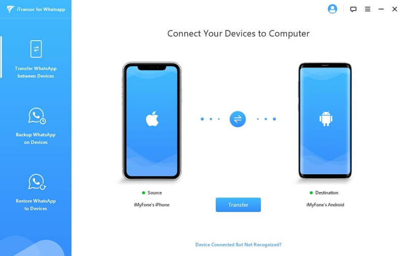 Директно възстановяване от Android към iPhone