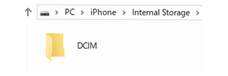 намери снимки в dcim