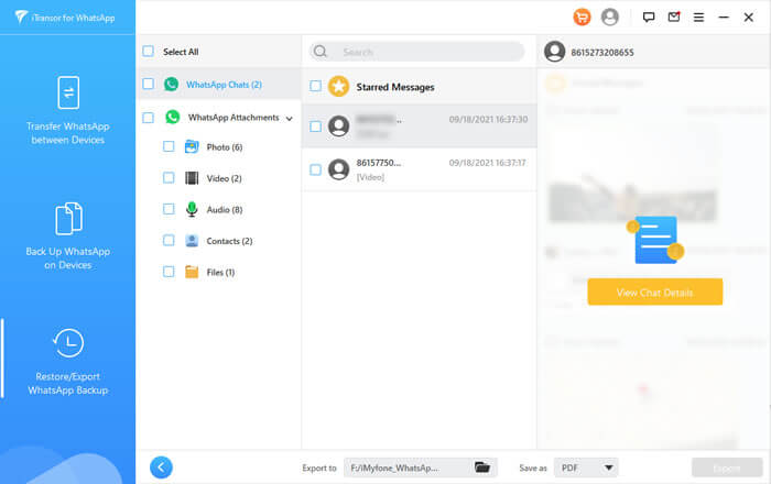 преглед на архив на whatsapp от google drive на компютър