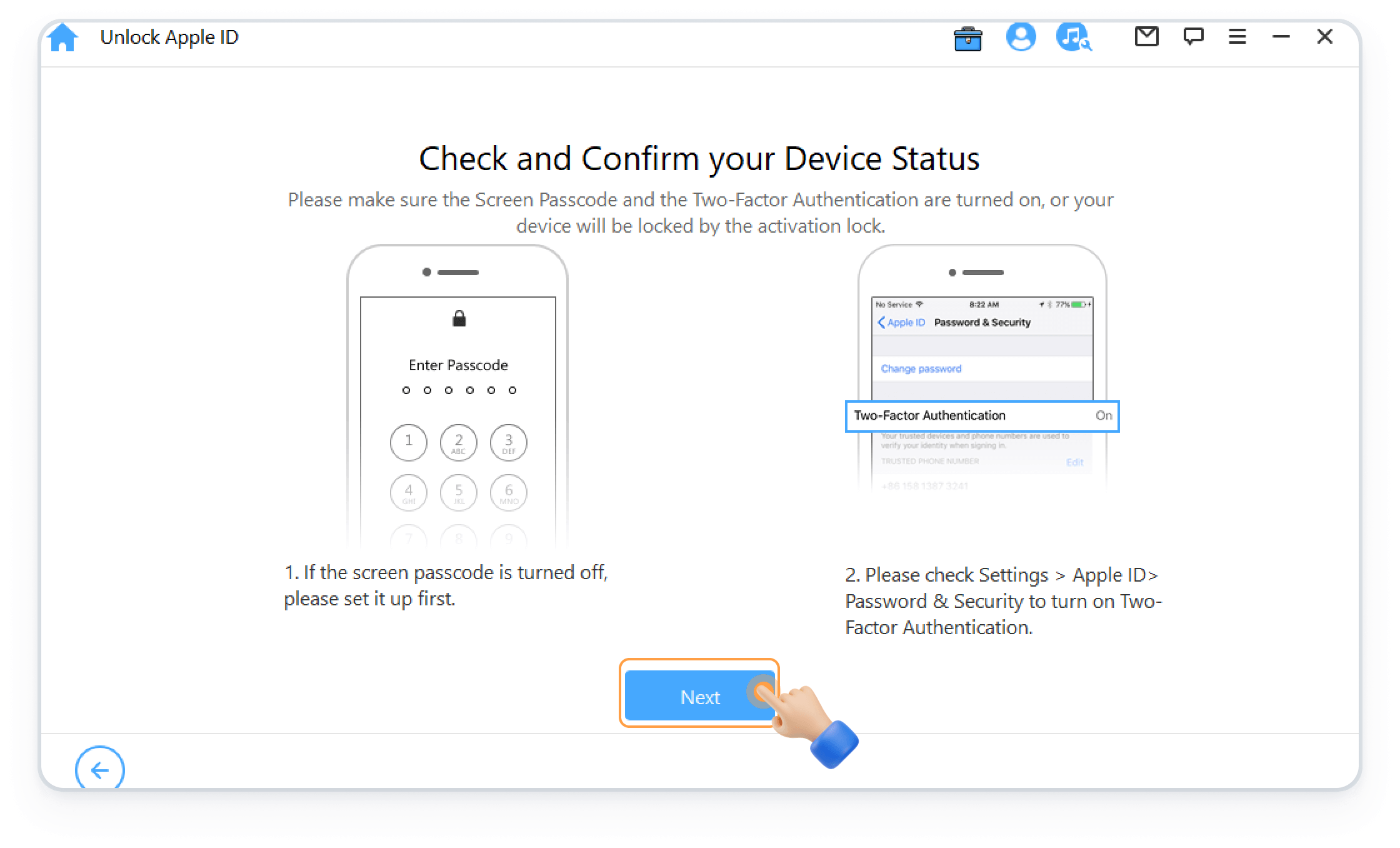 Отключете Apple ID 3