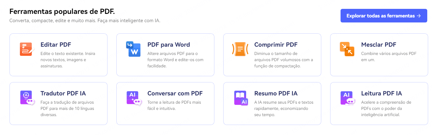 como copiar um PDF online com HiPDF