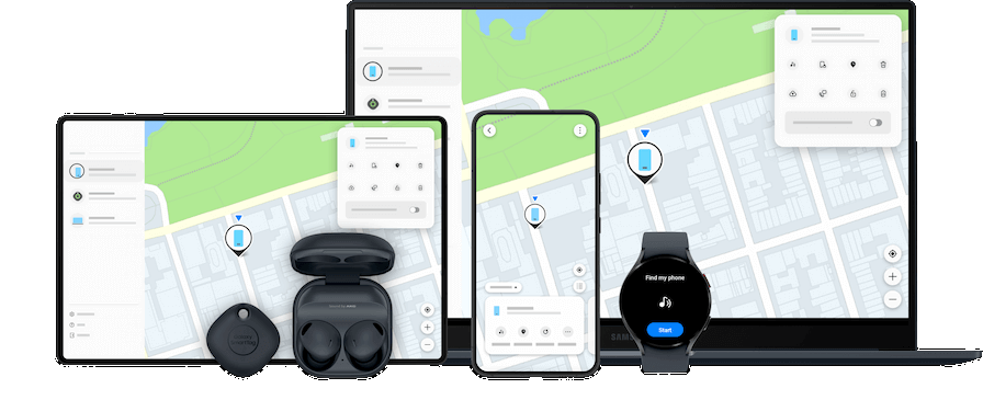 Localizar celular Samsung com SmartThings Find