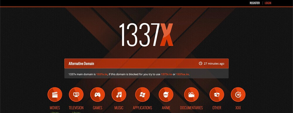 baixar filmes em torrent no 1337X