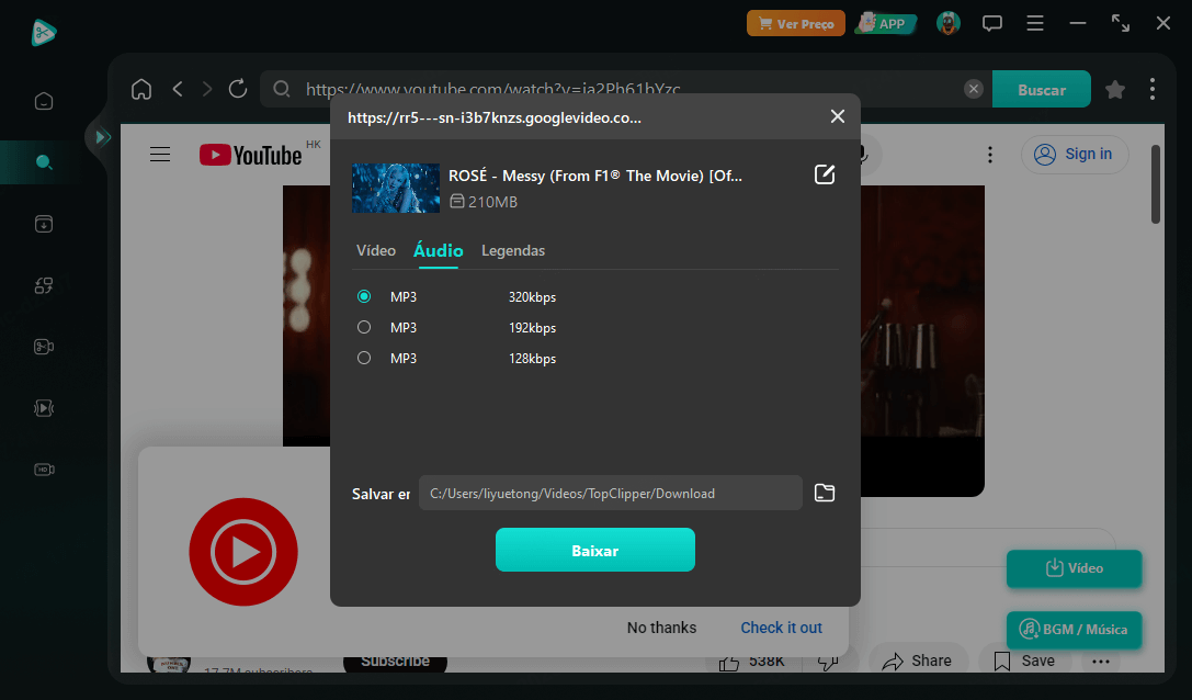 download bem-sucedido