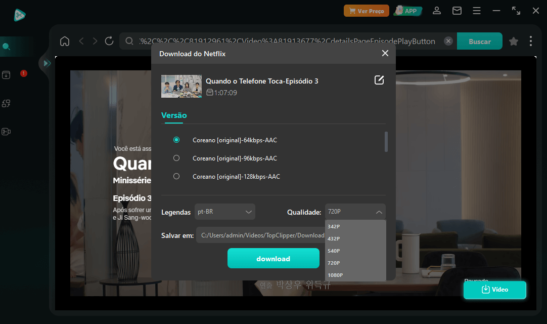 como baixar episódio na Netflix com sucesso
