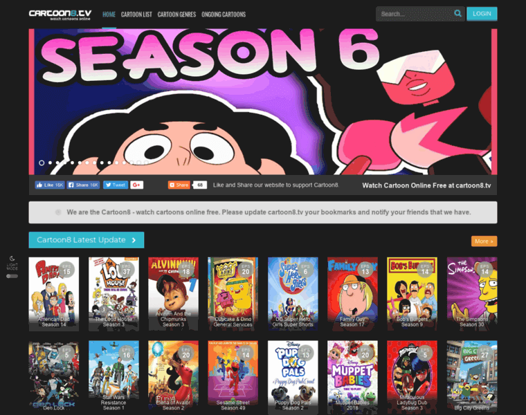 desenhos animados assistir online gratis no Cartoon8