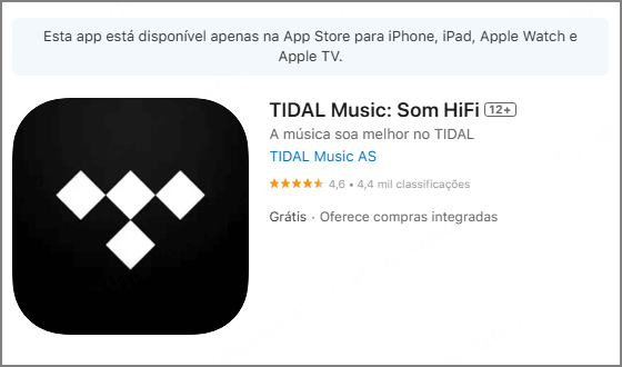 app de musica para iPhone Tidal