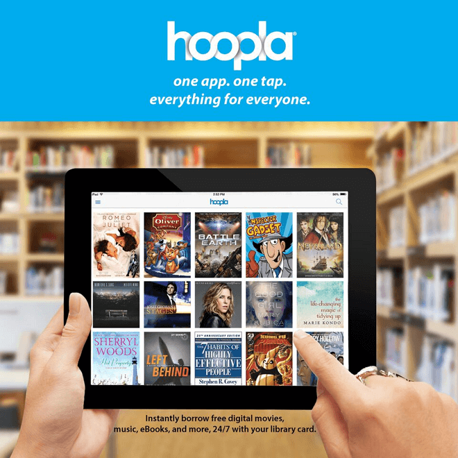 download desenhos animados usando Hoopla