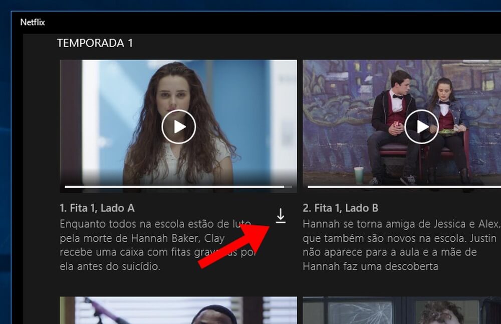 Baixe vídeos da Netflix para computador