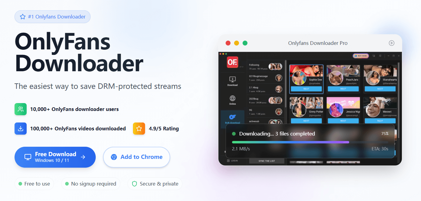 extensão baixar video OnlyFans OnlyFans Downloader