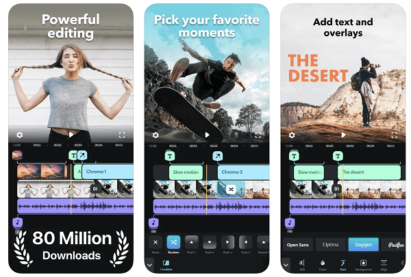 app para editar vídeo Splice