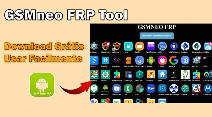 GSMneo FRP Tool: Download grátis e passos de uso