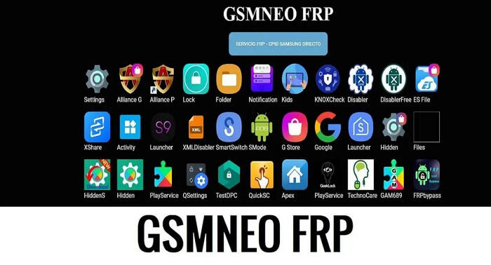 Site oficial do GSMneo FRP