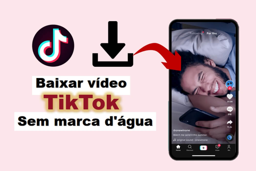 Baixar vídeo do TikTok sem marca d'água