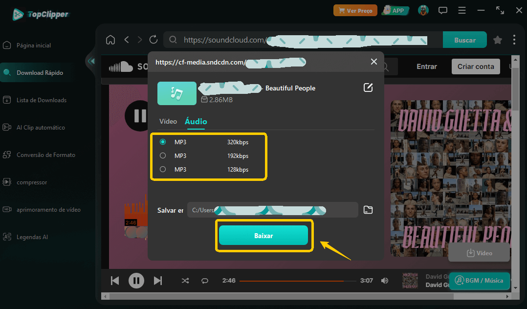 download soundcloud mp3 com Topclipper