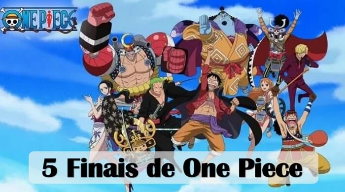 Cinco finais para One Piece