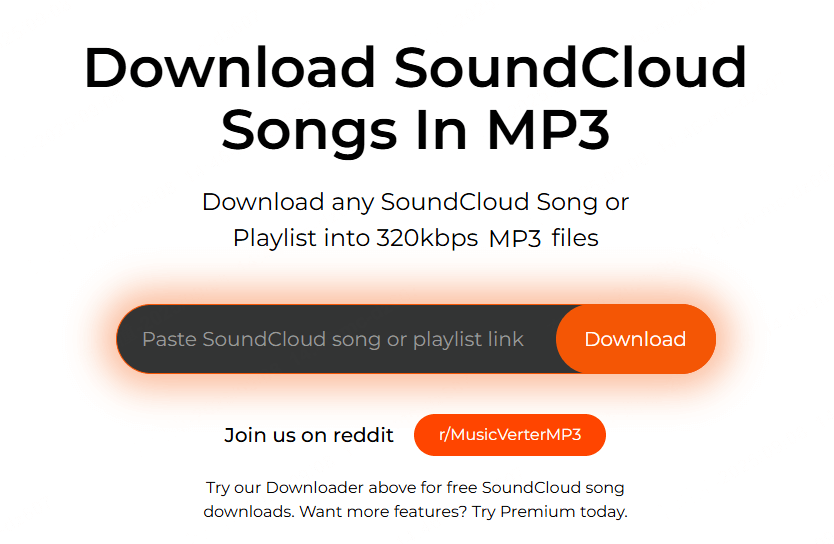 download from soundcloud wav com MusicVerter
