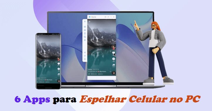 Melhor App para Espelhar Celular no PC sem fio [iPhone/Android]