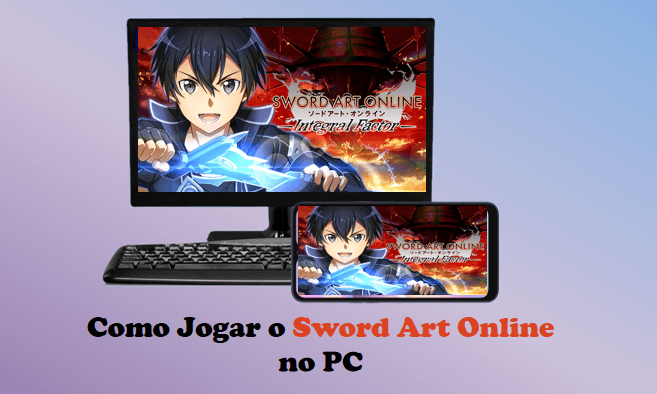 Vídeo da personalização de personagens em Sword Art Online