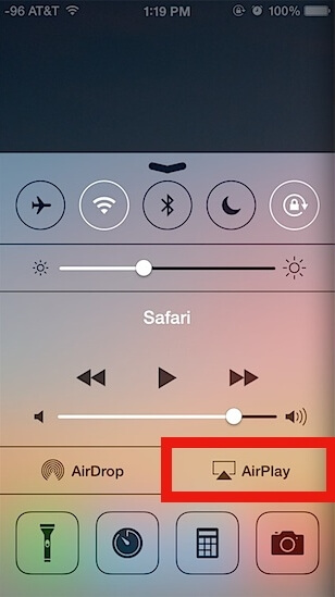 Espelhar a tela do iPhone no iPad com AirPlay