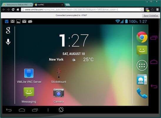 como controlar celular pelo PC com vmlite vnc